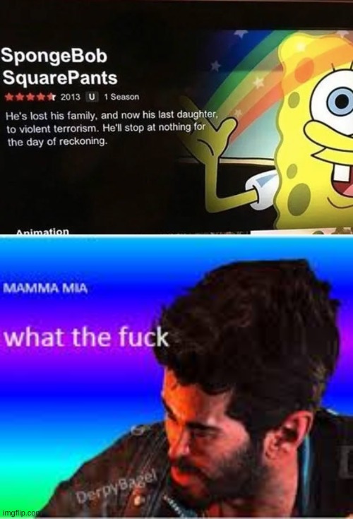 image tagged in mamma mia what the fuck | made w/ Imgflip meme maker