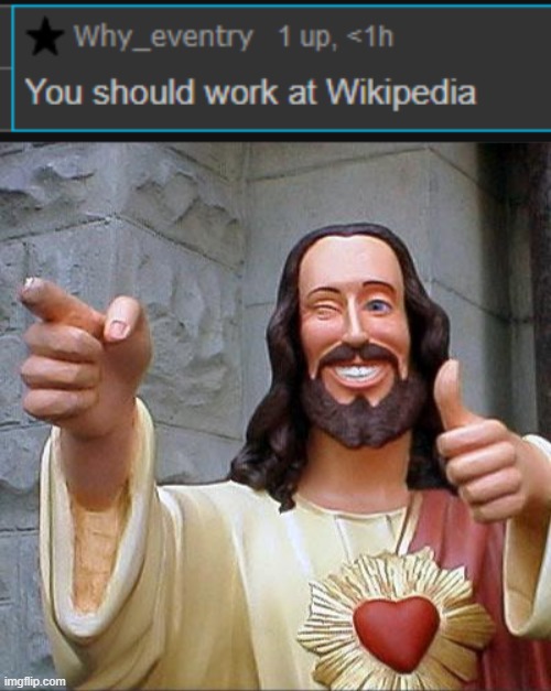 lmfaooooooooooooooooo | image tagged in memes,buddy christ | made w/ Imgflip meme maker