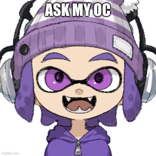 Bryce inkling | ASK MY OC | image tagged in bryce inkling | made w/ Imgflip meme maker