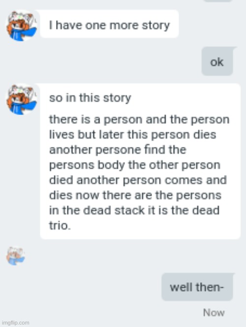 Aria's second story | made w/ Imgflip meme maker