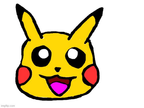Everyone's favorite PIKACHU!!! | image tagged in blank white template,pikachu | made w/ Imgflip meme maker