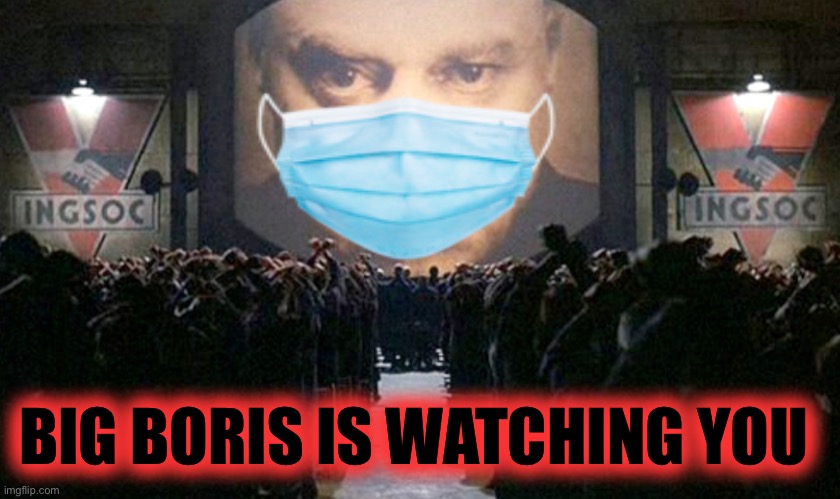 BIG BORIS IS WATCHING YOU | made w/ Imgflip meme maker