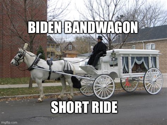 Kamala and Obama wait | BIDEN BANDWAGON; SHORT RIDE | image tagged in one horse pony,biden,kamala harris,obama | made w/ Imgflip meme maker