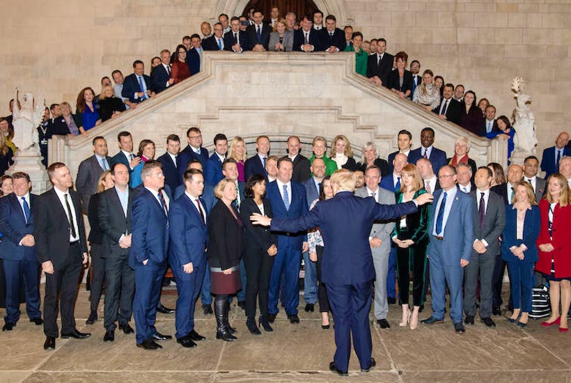 A CORRUPTION OF TORY M.P.S Blank Meme Template