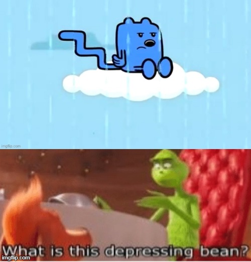 Truly depressing bean | image tagged in what is this depressing bean,wubbzy | made w/ Imgflip meme maker