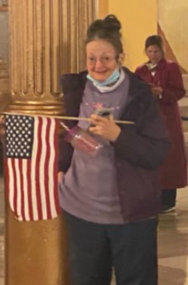 Meemaw at the capitol Blank Meme Template