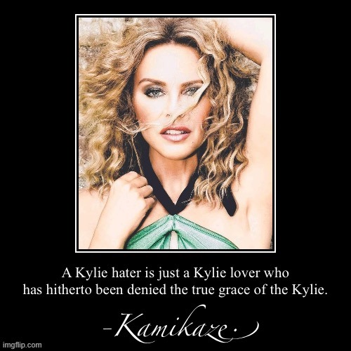 A Kylie hater is just a Kylie lover | image tagged in a kylie hater is just a kylie lover | made w/ Imgflip meme maker