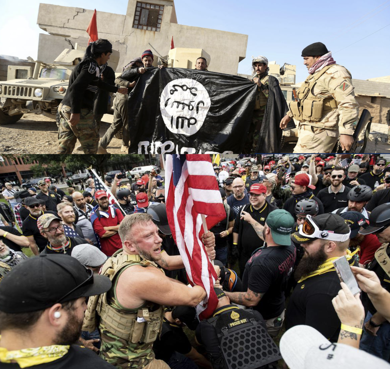 High Quality Proud boys is Isis Blank Meme Template