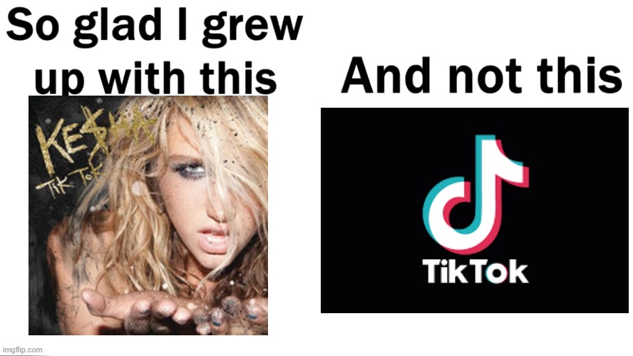 Tik tok on da clock with party not stoppin' | image tagged in so glad i grew up with this | made w/ Imgflip meme maker