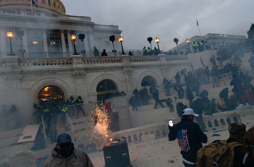 High Quality Capitol Hill riot Blank Meme Template