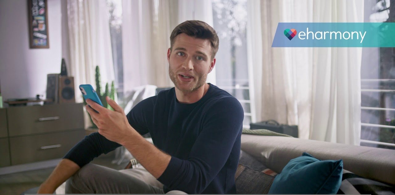 eharmony commercial dude Blank Meme Template