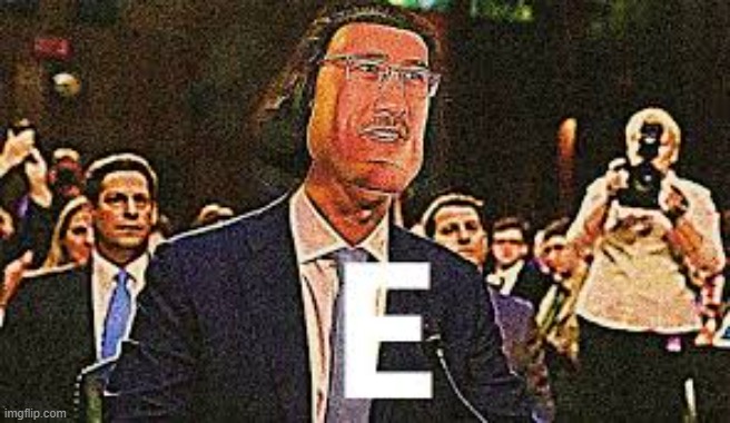 people: you cant make a meme with only one letter and expect people to laugh. me: | image tagged in markiplier e | made w/ Imgflip meme maker