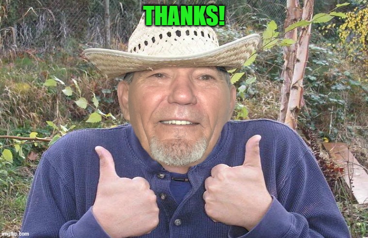 THANKS! | image tagged in el-kewlew | made w/ Imgflip meme maker