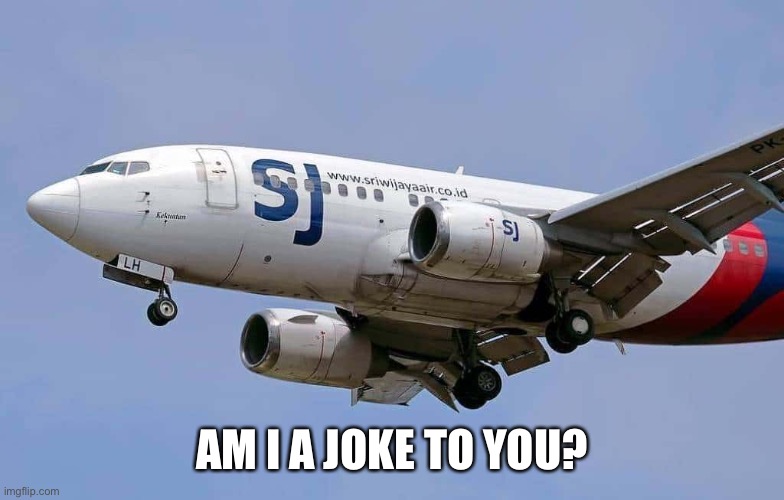 RIP |  AM I A JOKE TO YOU? | image tagged in aviation,am i a joke to you,memes,737,boeing,2021 | made w/ Imgflip meme maker