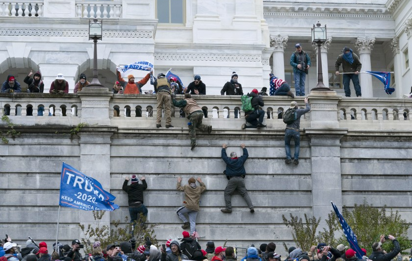 Capitol Riot Walls Blank Meme Template