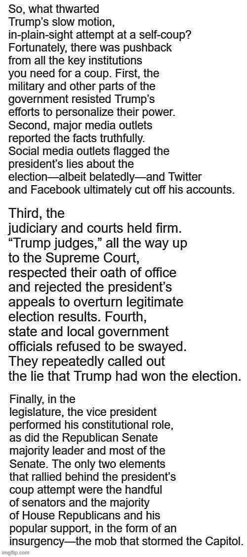 How Trump’s self-coup was lost. | image tagged in trump s self-coup | made w/ Imgflip meme maker