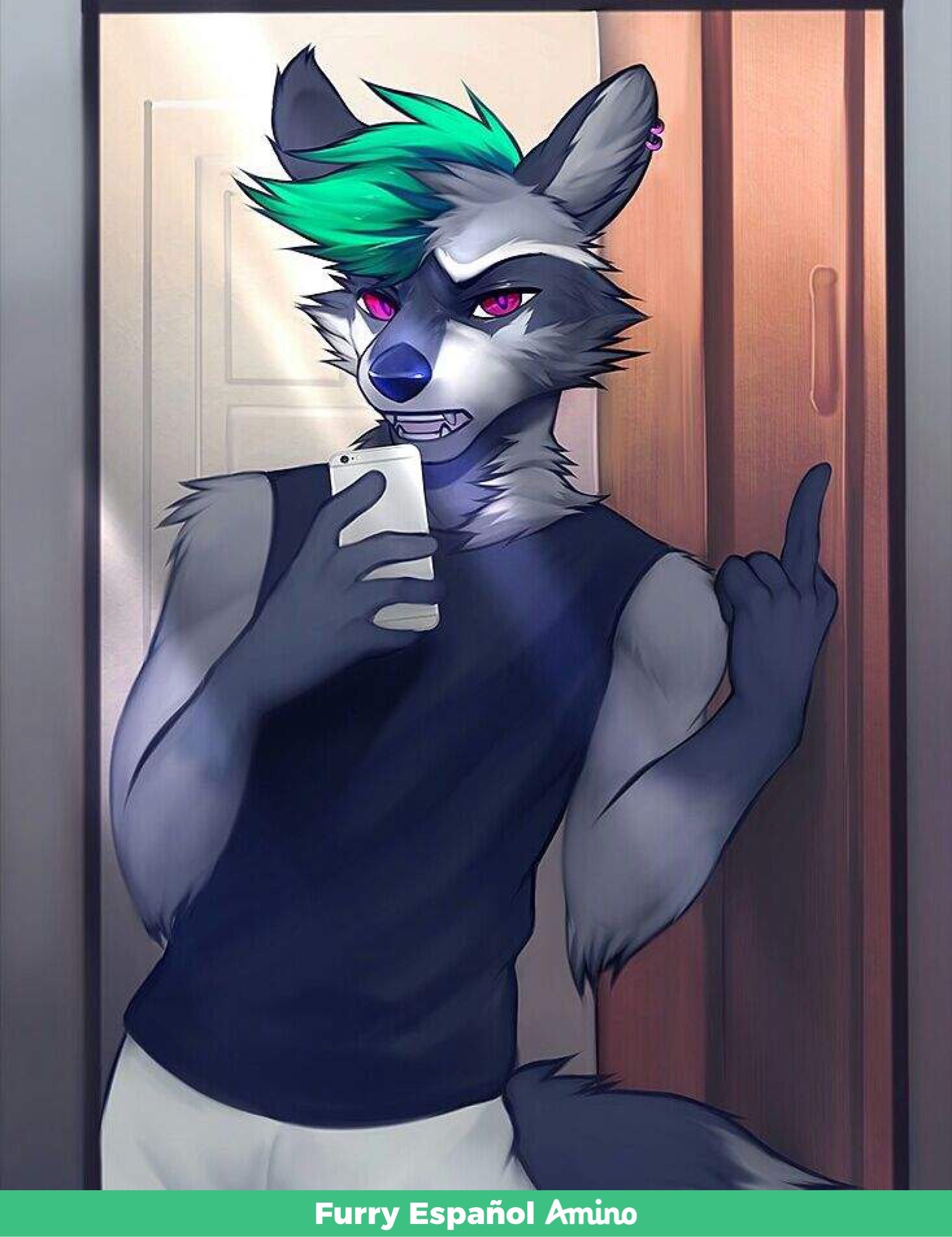 Cool furry art Blank Meme Template