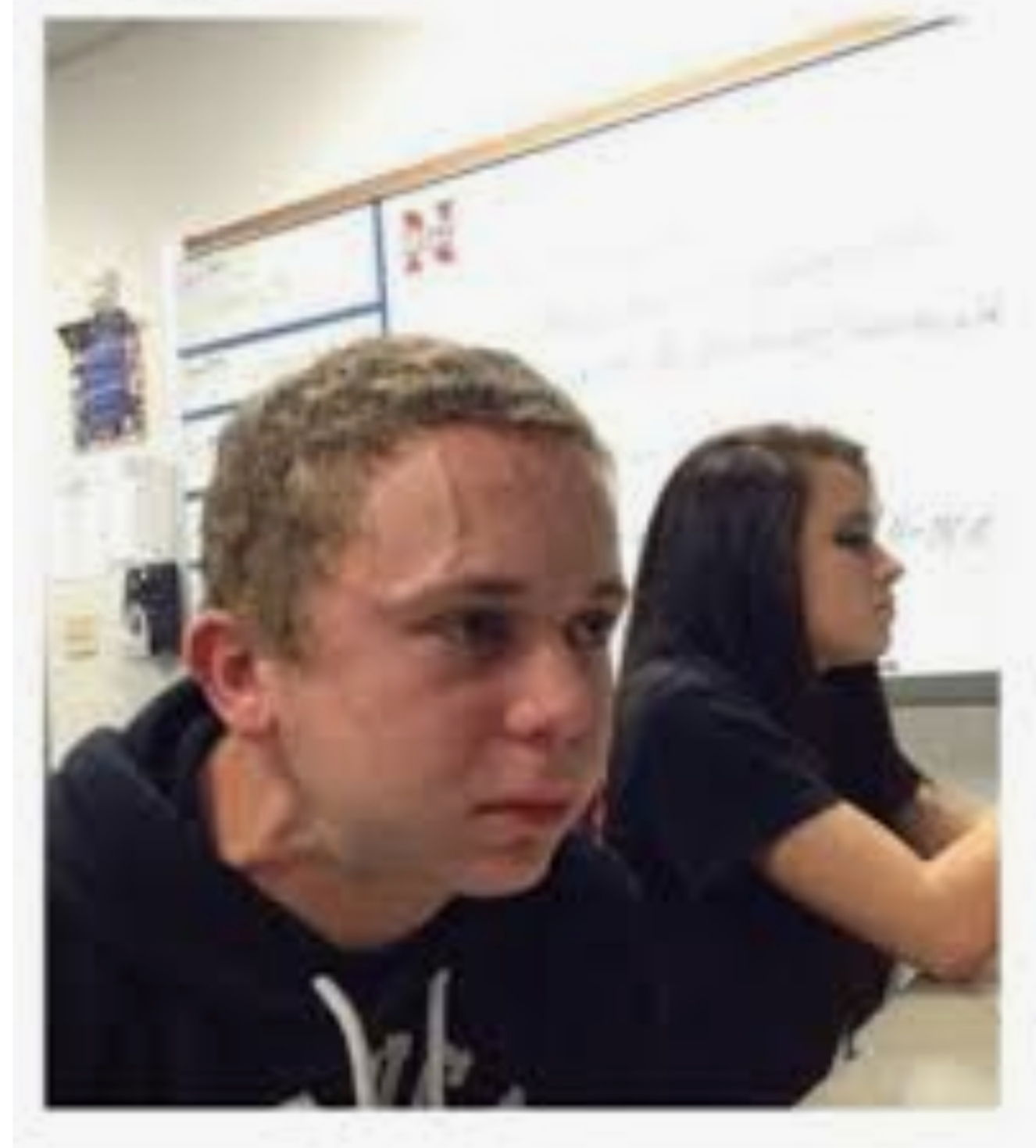 Guy holding breath w/ veins popping out Blank Meme Template