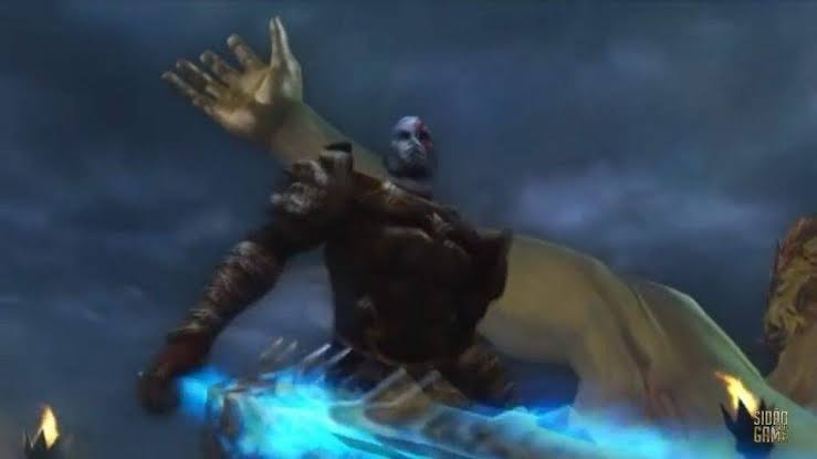 Kratos Colossus Slap Blank Meme Template