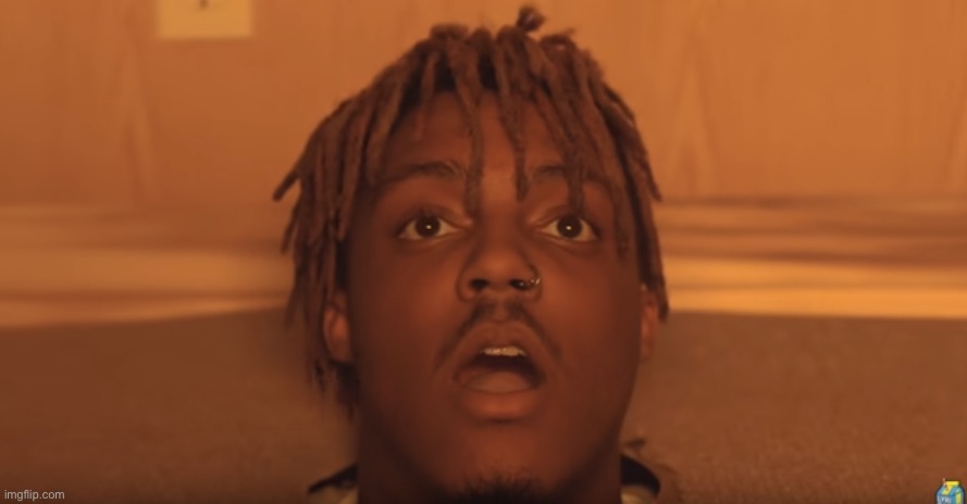 shocked juice wrld | image tagged in shocked juice wrld | made w/ Imgflip meme maker