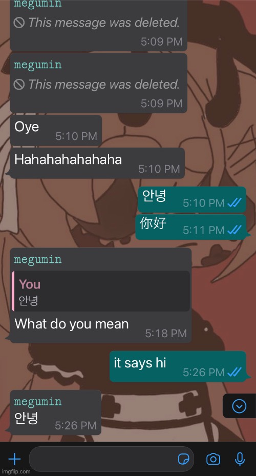 don’t ask why I named her megumin- | made w/ Imgflip meme maker