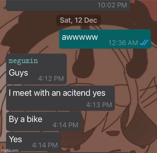 lmao yes “acident” translated to accident | made w/ Imgflip meme maker