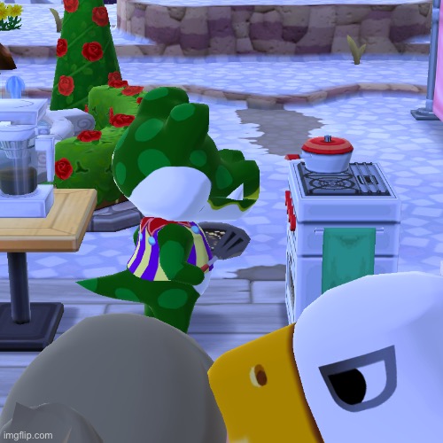 not me inviting only 4 animals in my camp site- | made w/ Imgflip meme maker