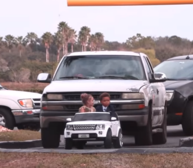 Kids in car Blank Meme Template