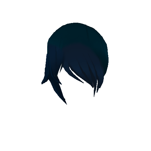 Emo Hair PNG Transparent