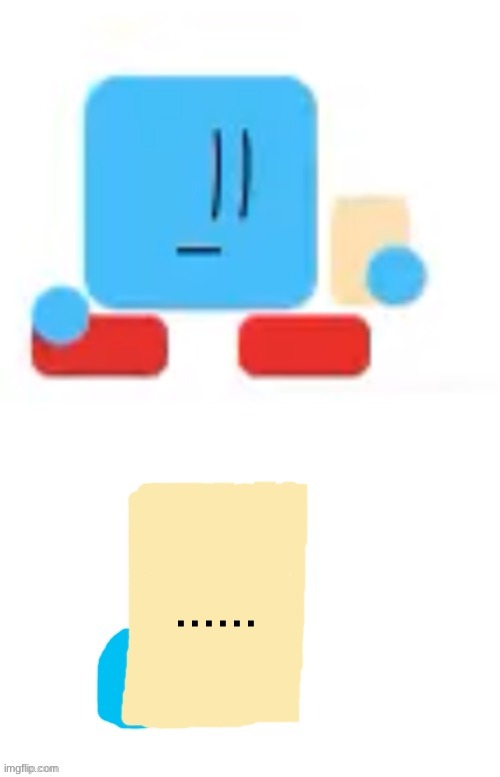 Blocky reading a note | ...... | image tagged in blocky reading a note | made w/ Imgflip meme maker