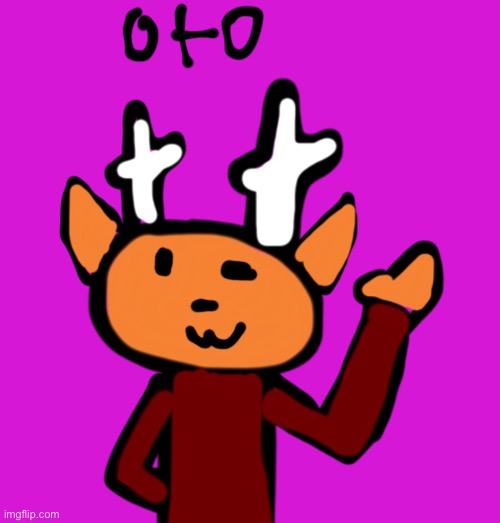 NEW OC OTO THE DEER *bio in comments* | made w/ Imgflip meme maker