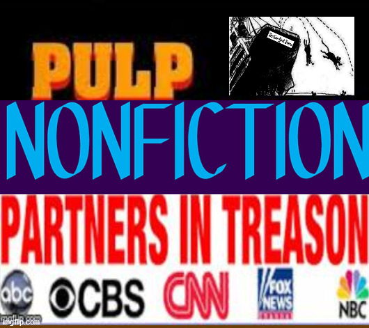 Pulp Media....Total Trash | image tagged in pulp media,pulp fiction,hollywood,perversion | made w/ Imgflip meme maker