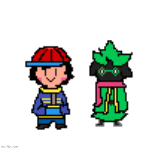 Underflip Ness_says_Okay and Ralsei_toothpaste_boy ! | image tagged in undertale | made w/ Imgflip meme maker