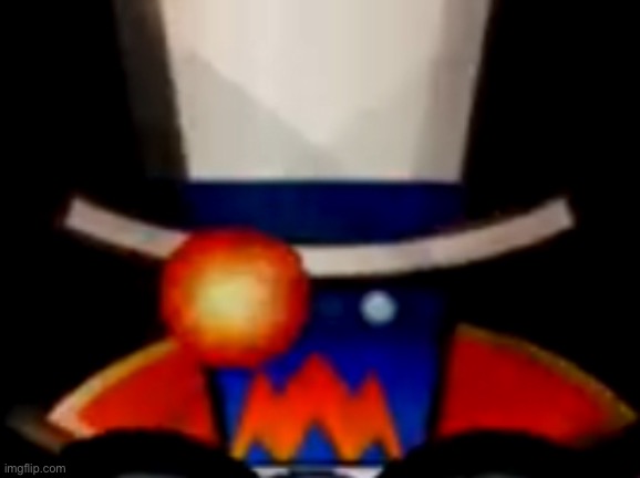 “Ey dementio i just abused the powers of this heart and i am gonna die! blehehehebleck! | image tagged in shocked count bleck | made w/ Imgflip meme maker