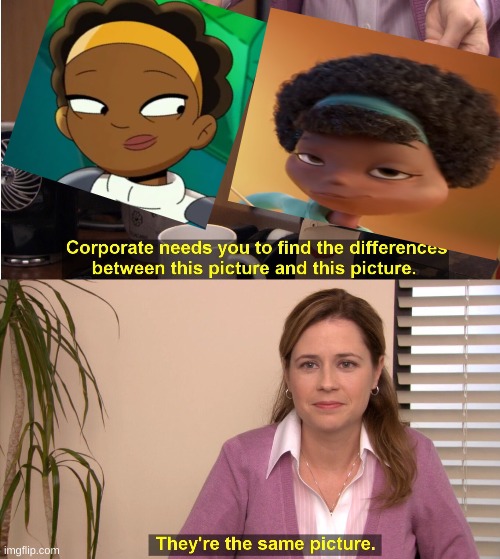Corporate wants you to find the same picture Final Space and Grubhub | image tagged in memes,they're the same picture | made w/ Imgflip meme maker