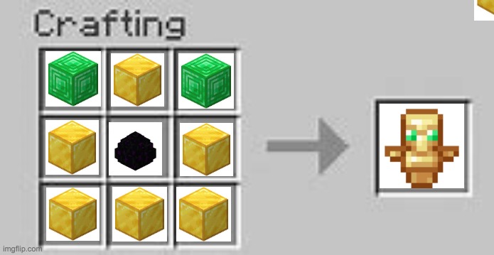 please make this | image tagged in minecraft crafting,totem,egg,please make this | made w/ Imgflip meme maker