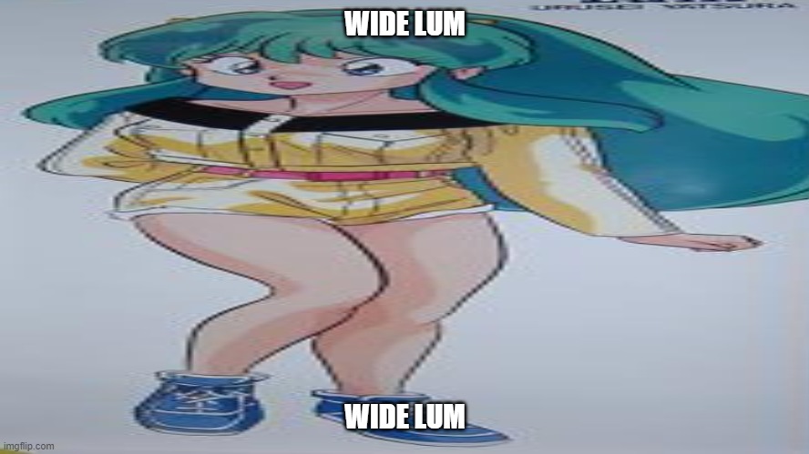 WIDE LUM; WIDE LUM | image tagged in fun | made w/ Imgflip meme maker