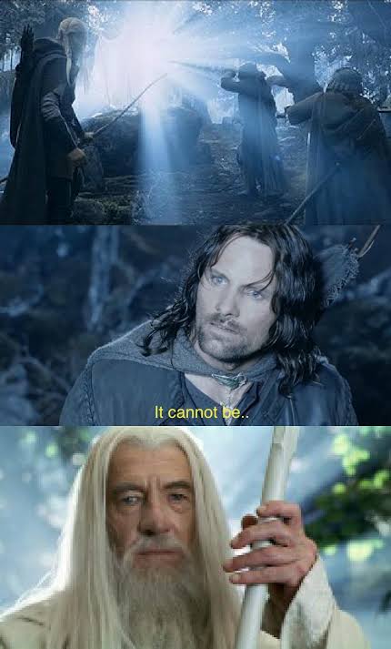 High Quality Gandalf the White Blank Meme Template