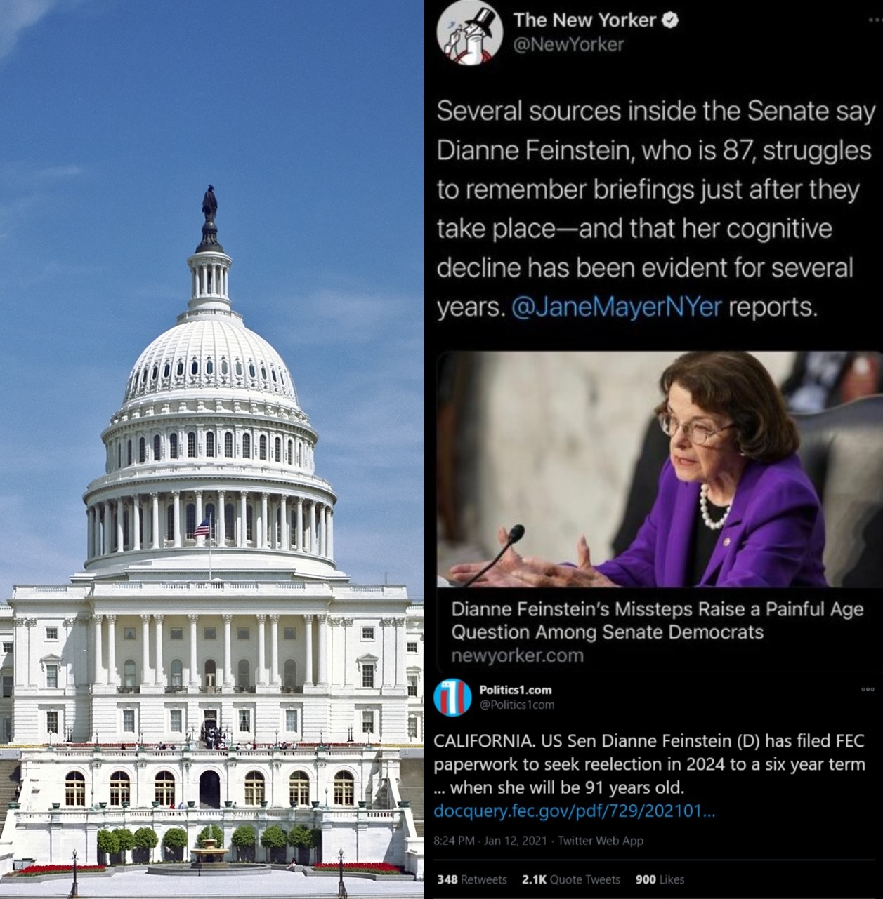 Congress Is A Nursing Home Blank Meme Template