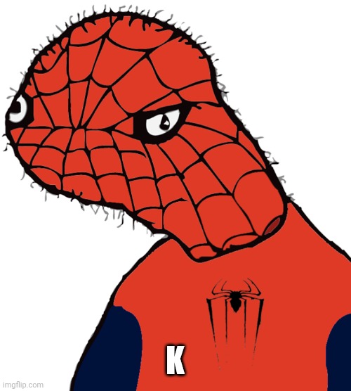 Spooderman | K | image tagged in spooderman | made w/ Imgflip meme maker