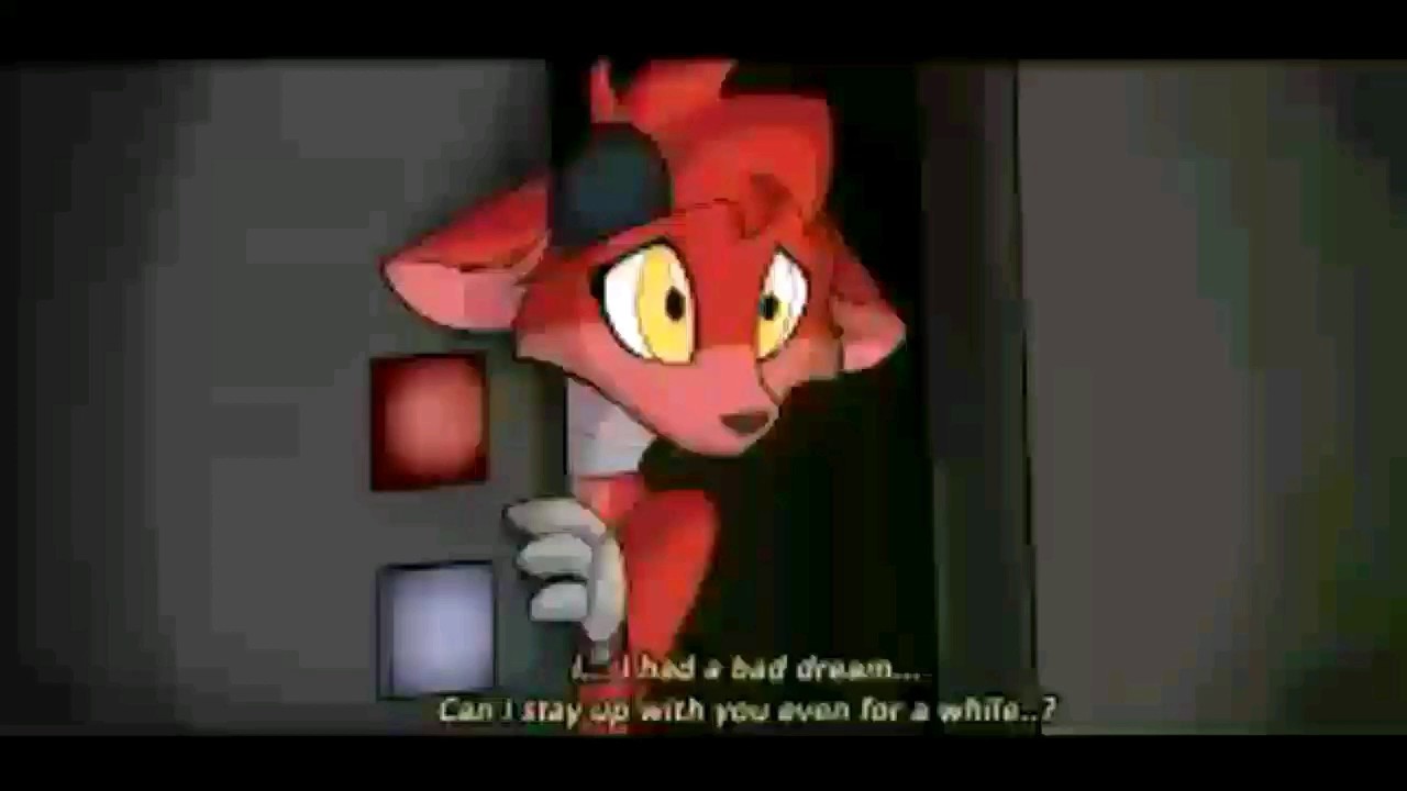 High Quality Foxy having a bad dream Blank Meme Template