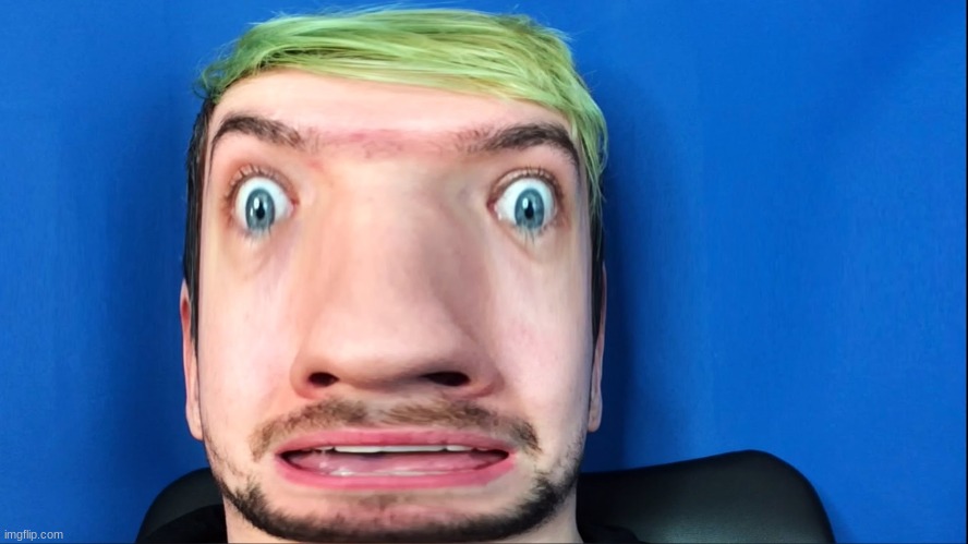 LOL what is this template | image tagged in jacksepticeye cube head | made w/ Imgflip meme maker