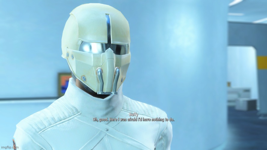 Synth Helmet from Fallout 4 | image tagged in synth helmet from fallout 4 | made w/ Imgflip meme maker