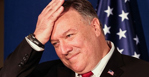 High Quality Pompeo face palm Blank Meme Template