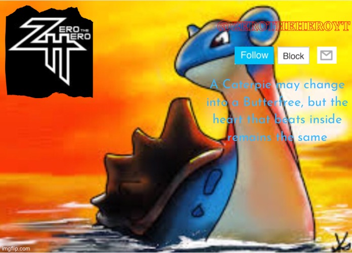 High Quality Zero's announce Blank Meme Template