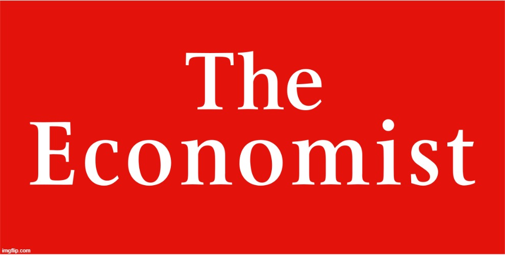 The Economist logo | image tagged in the economist logo,media,mainstream media,news | made w/ Imgflip meme maker
