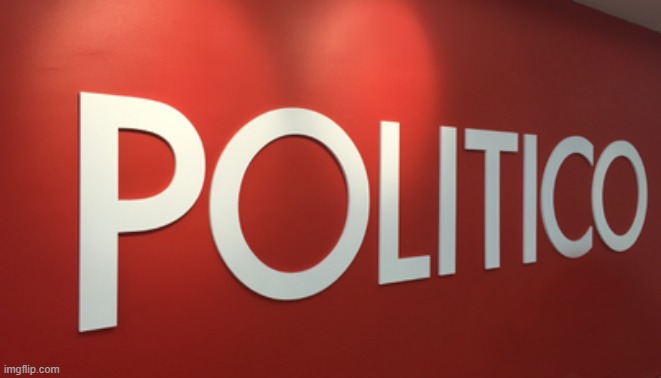 Politico logo | image tagged in politico logo | made w/ Imgflip meme maker