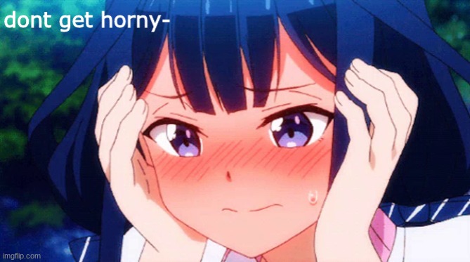 dont get horny | image tagged in dont get horny | made w/ Imgflip meme maker