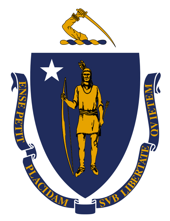 High Quality Massachusetts Coat of Arms Blank Meme Template