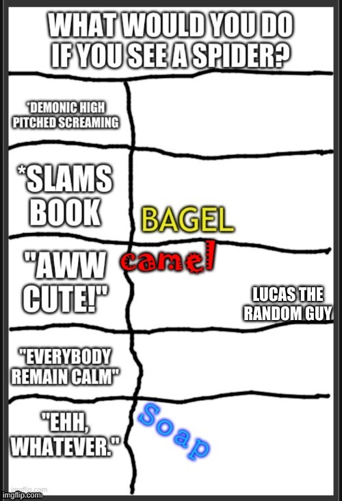 LUCAS THE RANDOM GUY | made w/ Imgflip meme maker